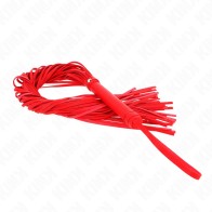 Kink Soft PVC Whip Red - Elegance and Intensity in Play