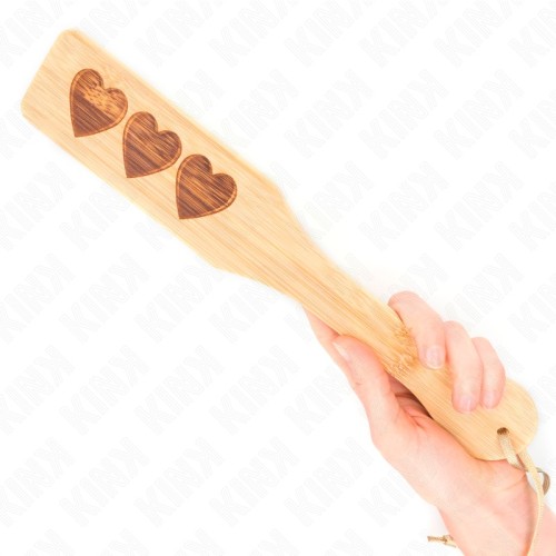 Buy Kink Bamboo Paddle Heart Design Online