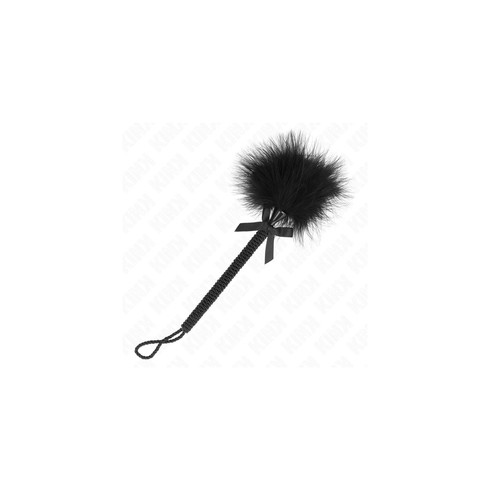 Kink Nylon Whip with Feathers - Sensory Play and Pleasure