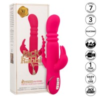 Jack Fantasy Heated Triple Rabbit Vibrator Pink