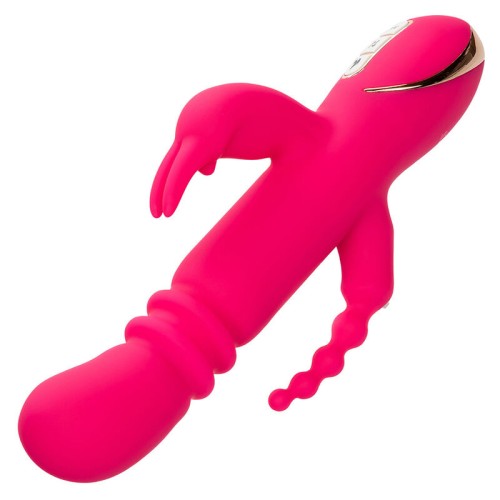 Jack Fantasy Heated Triple Rabbit Vibrator Pink