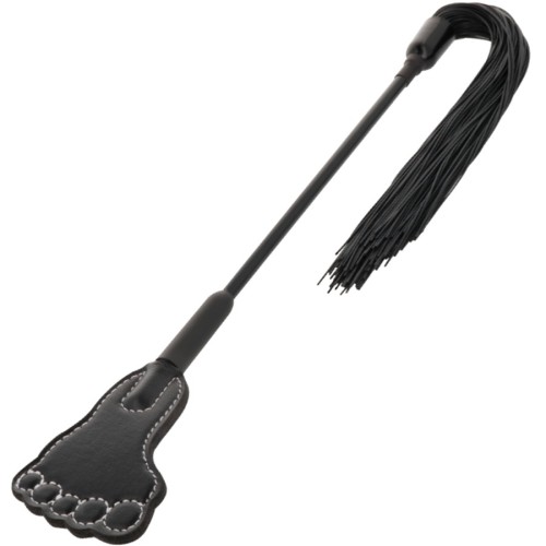 Darkness Fetish Whip and Flogger Black - Explore BDSM Fun