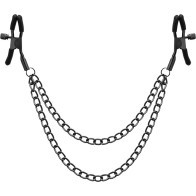 Begme Nipple Clamps with Chain - BDSM Essentials