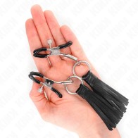 Kink - Pinzas Para Pezones Con Borlas para Juegos Sensuales