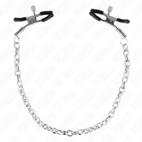 Kink Nipple Clamps with Thick Chain 30 cm