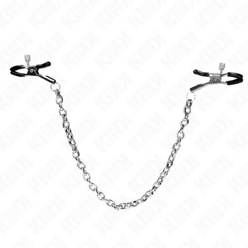 Kink Nipple Clamps with Thick Chain 30 cm