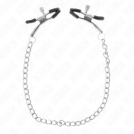 Kink Adjustable Nipple Clamps with Chain