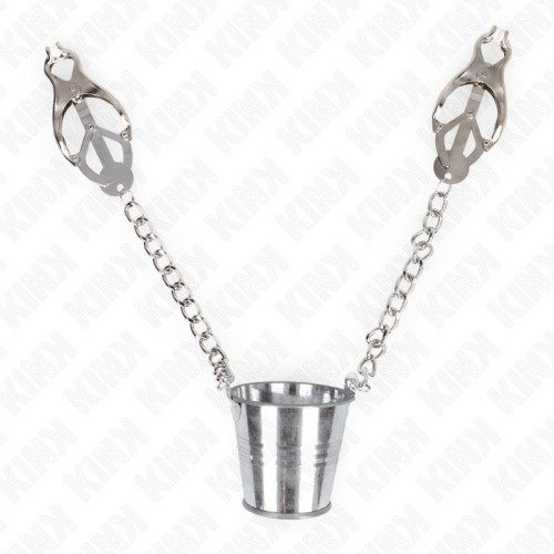 Kink Nipple Clamps with Chain - BDSM Pleasure