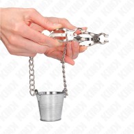 Kink Nipple Clamps with Chain - BDSM Pleasure