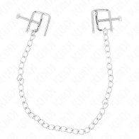 Kink Nipple Clamps with Chain - Thrilling BDSM Experience