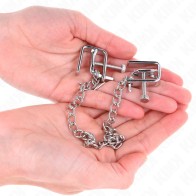 Kink Nipple Clamps with Chain - Thrilling BDSM Experience