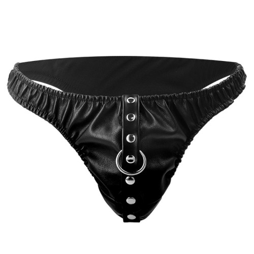 Darkness Submission Thong with Chain for Intense Play