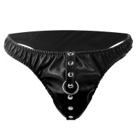 Darkness Submission Thong with Chain for Intense Play