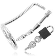 Testicle Ring with Urethral Plug