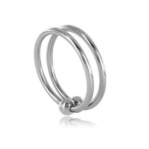 Double Steel Cockring 30mm - Enhanced Pleasure