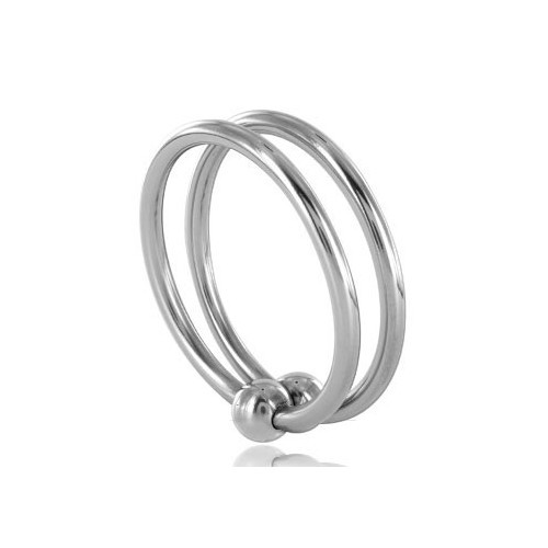 Double Glans Ring in Steel 28mm