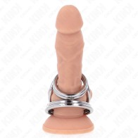 Anillo Pene Triple Metal Kink para Placer Mejorado