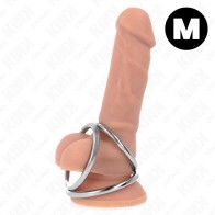 Kink Triple Metal Penis Ring 3.8cm-5cm Model 2