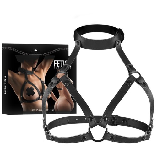 Adjustable Chest Harness for Dominating Experiences