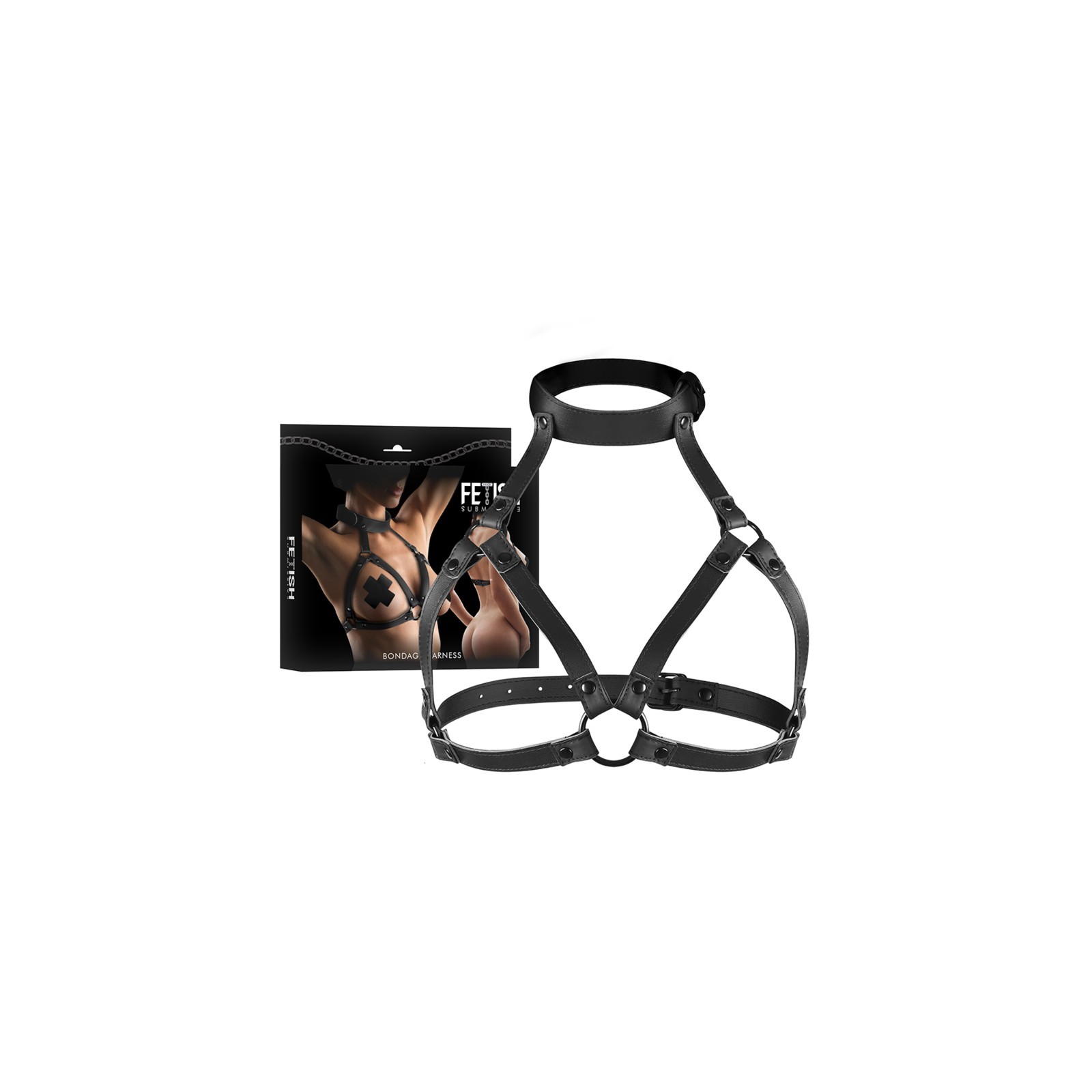 Adjustable Chest Harness for Dominating Experiences