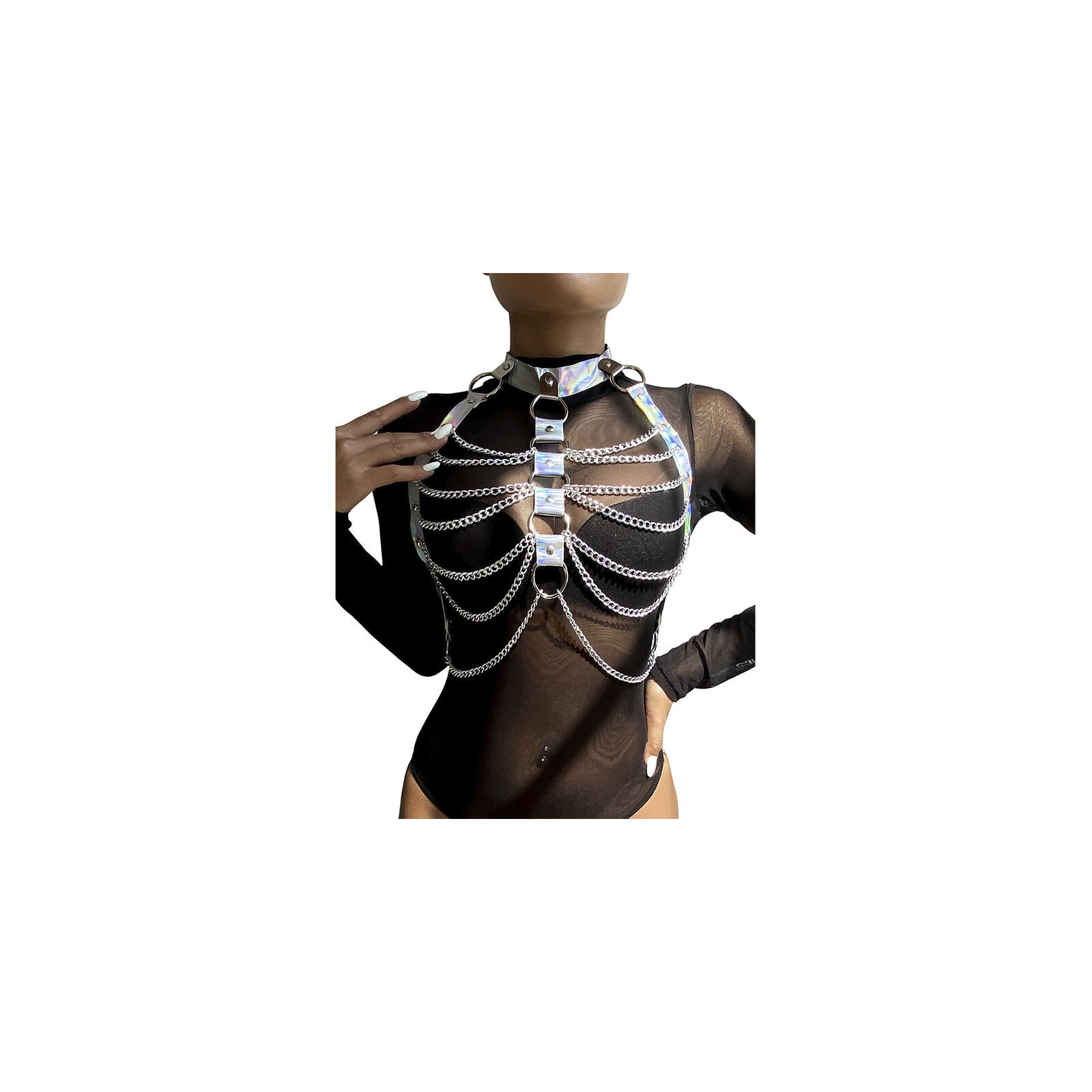 Subblime 953737 Chest Harness - Bold Fashion Statement