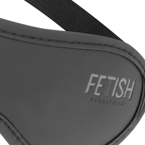 Fetish Submissive Vegan Leather Eye Mask II