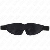 Kink Padded Leather Blindfold 20 x 7 cm - Sensory Play