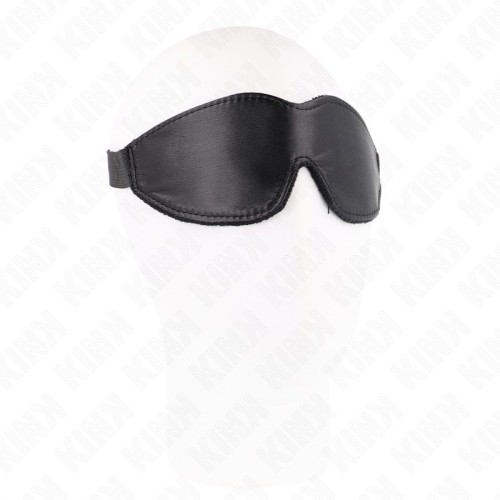 Kink Padded Leather Blindfold 20 x 7 cm - Sensory Play