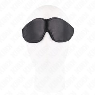 Kink Padded Leather Blindfold 20 x 7 cm - Sensory Play