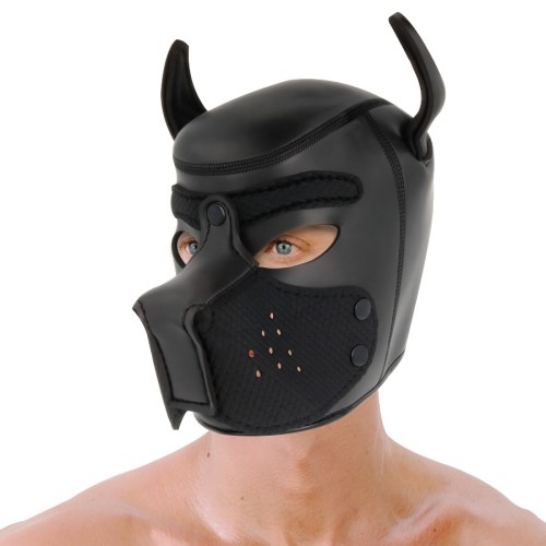 Darkness Dog Mask Neoprene with Removable Muzzle Size M