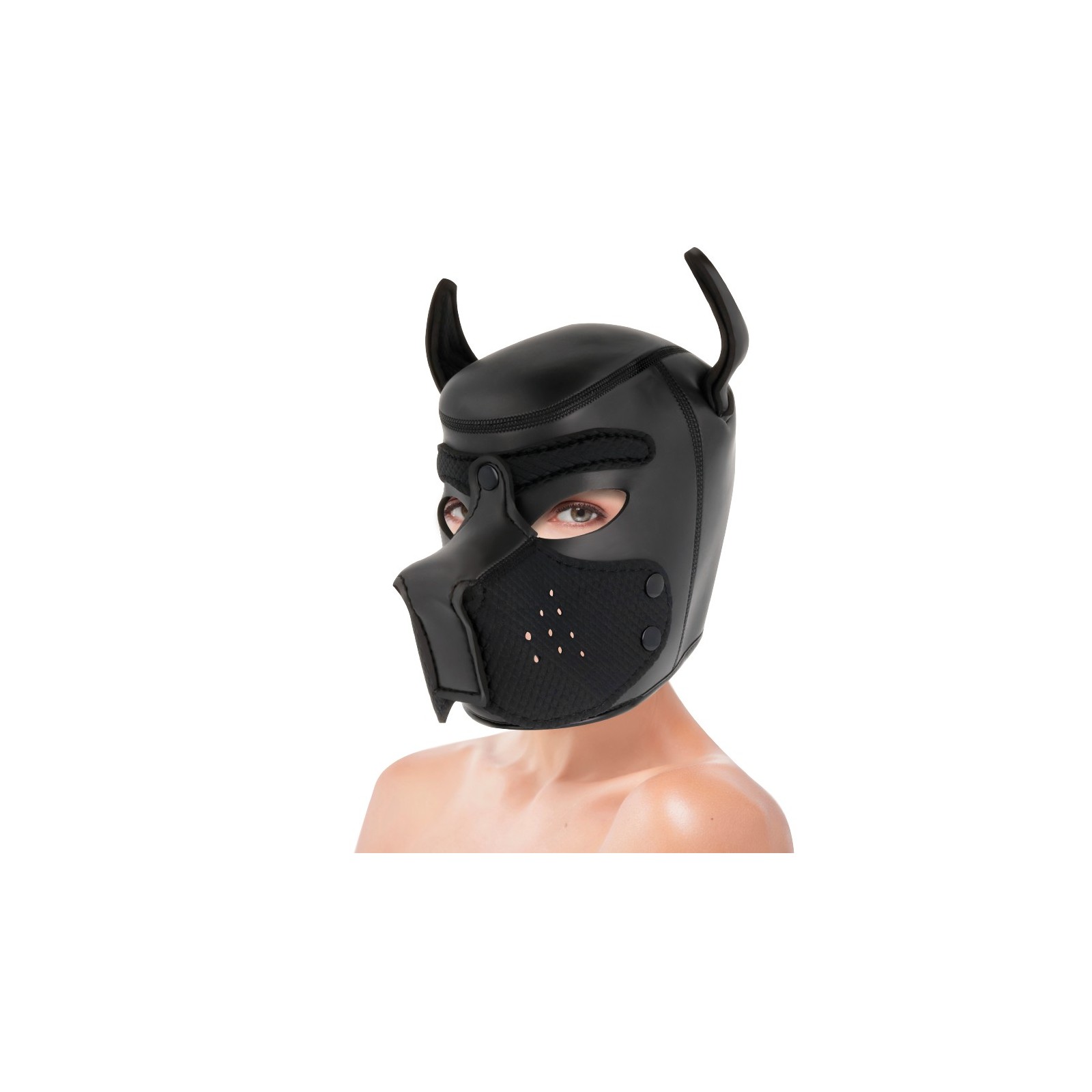 Darkness Dog Mask Neoprene L with Removable Snout