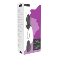 Plug Anal Vibrador Bfilled Classic Negro