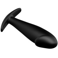 Pretty Love Anal Plug Silicone Penis Shape Black