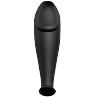 Compra Plug Anal Silicona Forma Pene Negro Online