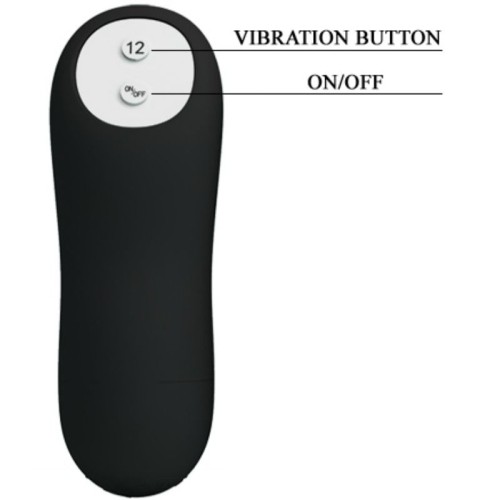 Buy Pretty Love Anal Plug Silicone Black Online