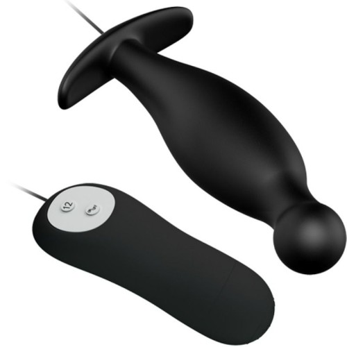 Black Silicone Plug 12 Vibration Modes