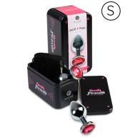 Plug Anal Aluminio Fucsia 7 Cm - Experiencia Premium