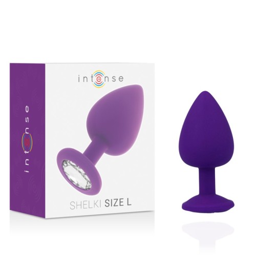 Luxury Intense Purple Anal Plug for Pleasurable Exploration