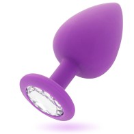 Luxury Intense Purple Anal Plug for Pleasurable Exploration