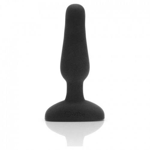 Plug Anal Control Remoto Novice Negro - Experiencia de Placer Mejorado