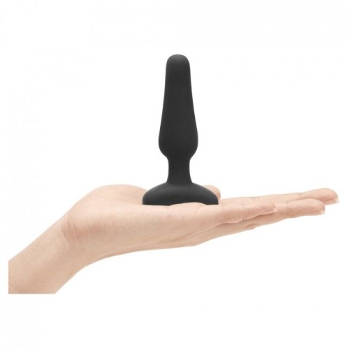 Plug Anal Control Remoto Novice Negro - Experiencia de Placer Mejorado