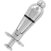 Lockable Stainless Steel Anal Plug