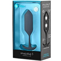 Plug Anal Snug Plug 3 - Plug Cómodo para Placer