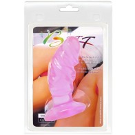 Pink Unisex Anal Plug with Suction Cup