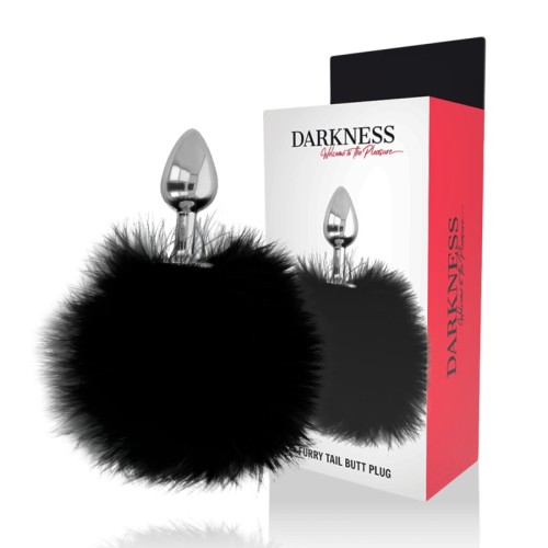 Darkness Extra Anal Buttplug with Tail - Unique Pleasure