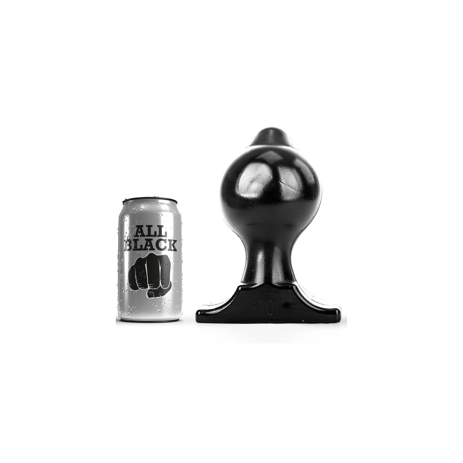 All Black Buttplug 17.5 cm