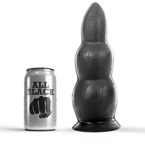 All Black Butt Plug 23 Cm - Premium Pleasure