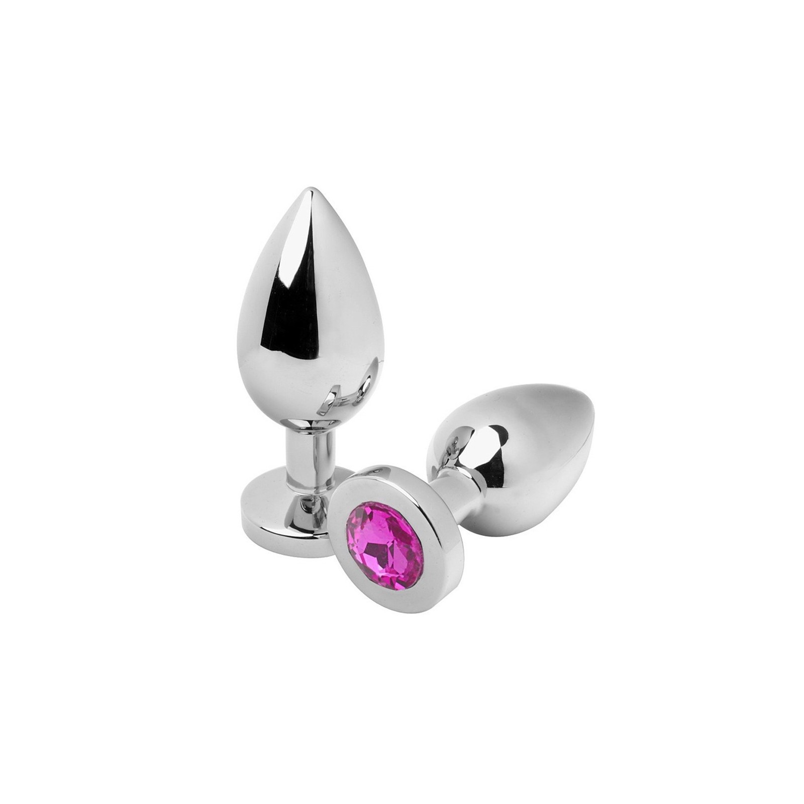 Anal Plug Diamond Rosa Medium 7.62cm