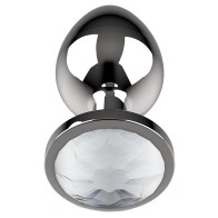 Coquette Chic Desire Plug Anal de Metal Talla M Cristal