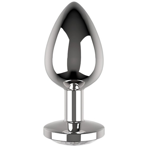 Coquette Chic Desire Plug Anal de Metal Talla M Cristal